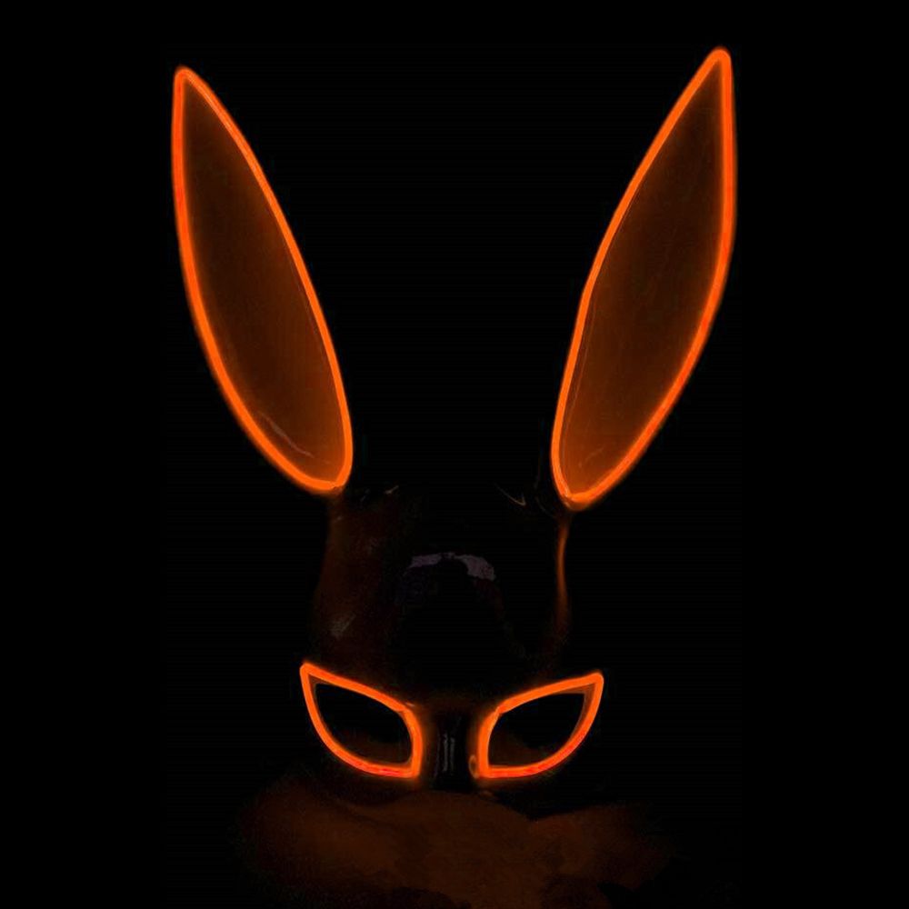 El Wire Kanin LED Mask