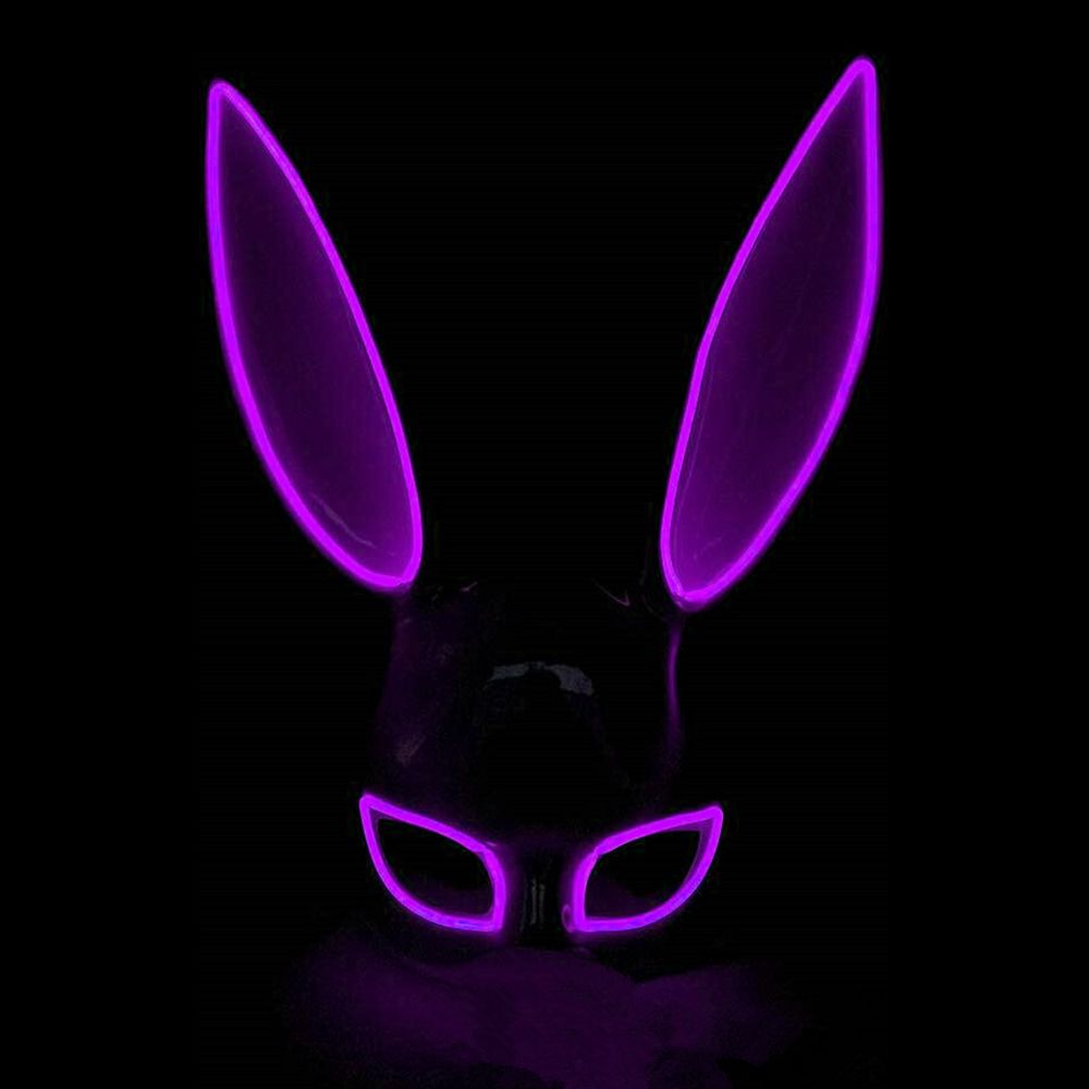 El Wire Kanin LED Mask