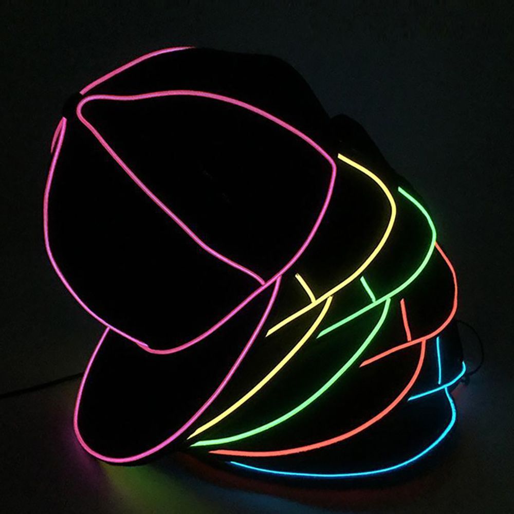 El Wire LED Cap