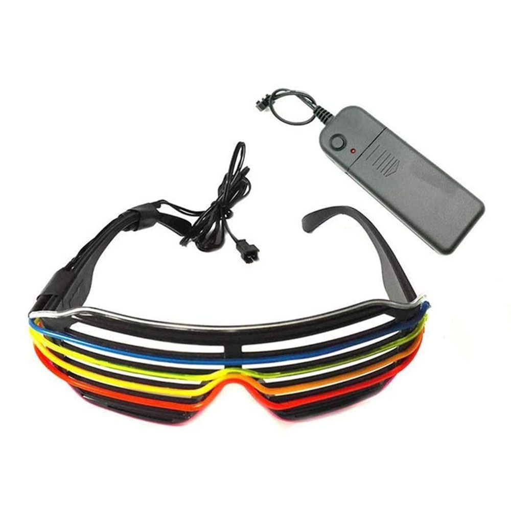 El Wire LED Shutter Shades