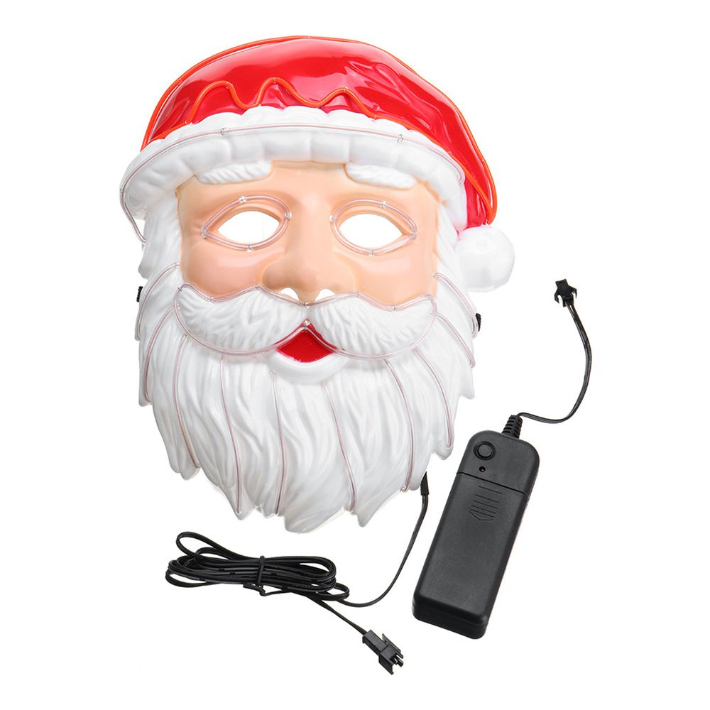 El Wire Santa LED Maske