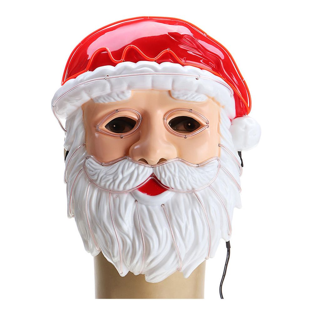 El Wire Santa LED Maske