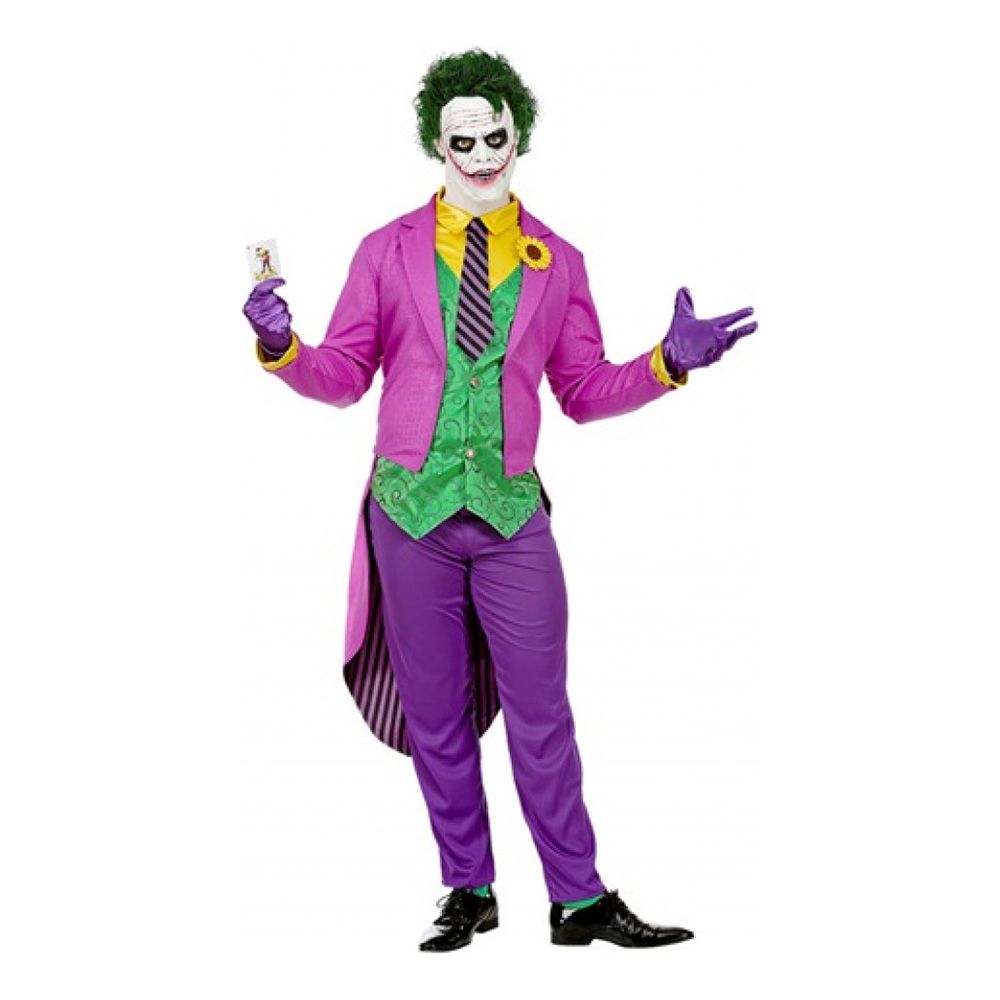 Skummel Joker Herre Kostyme