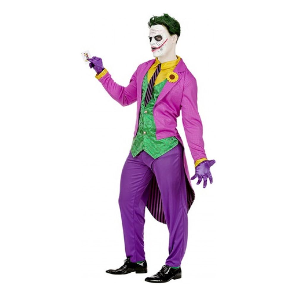 Skummel Joker Herre Kostyme