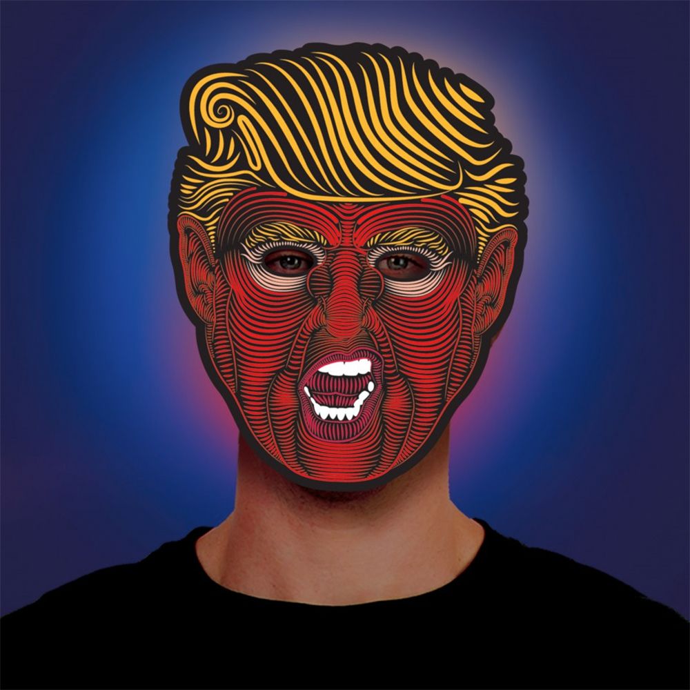 Elektronisk LED Maske Trump