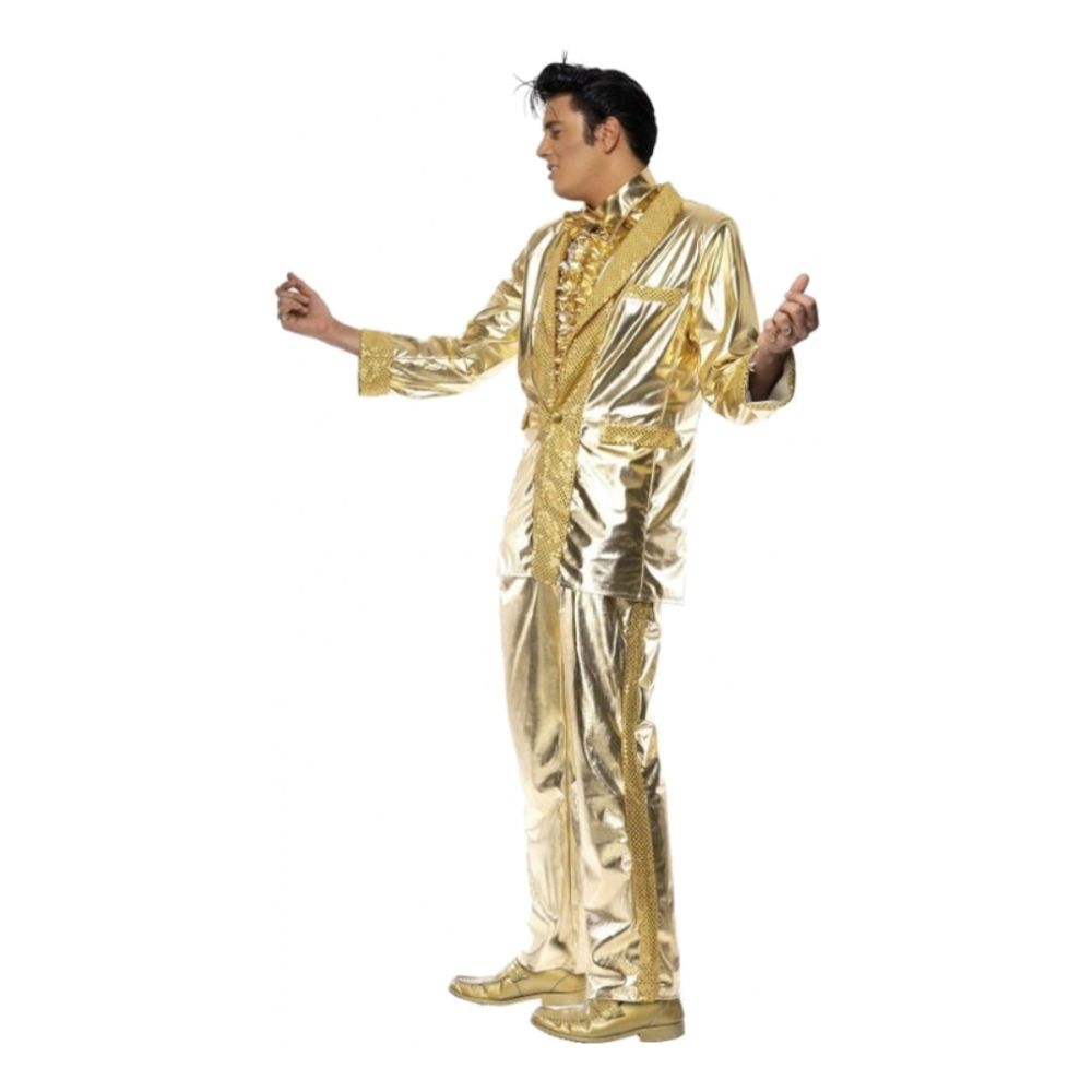 Elvis Gull Kostyme