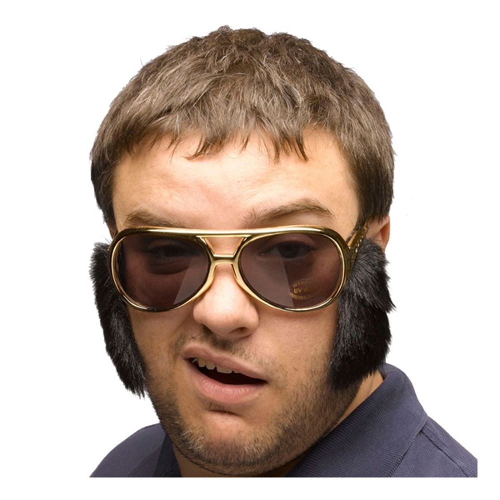 Elvisglasögon med Polisonger