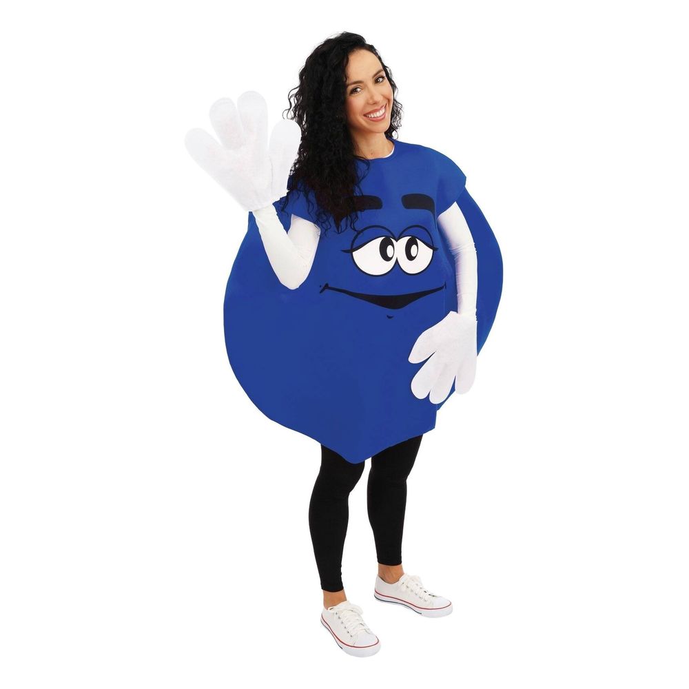 Chokoladelinse Blå Kostume