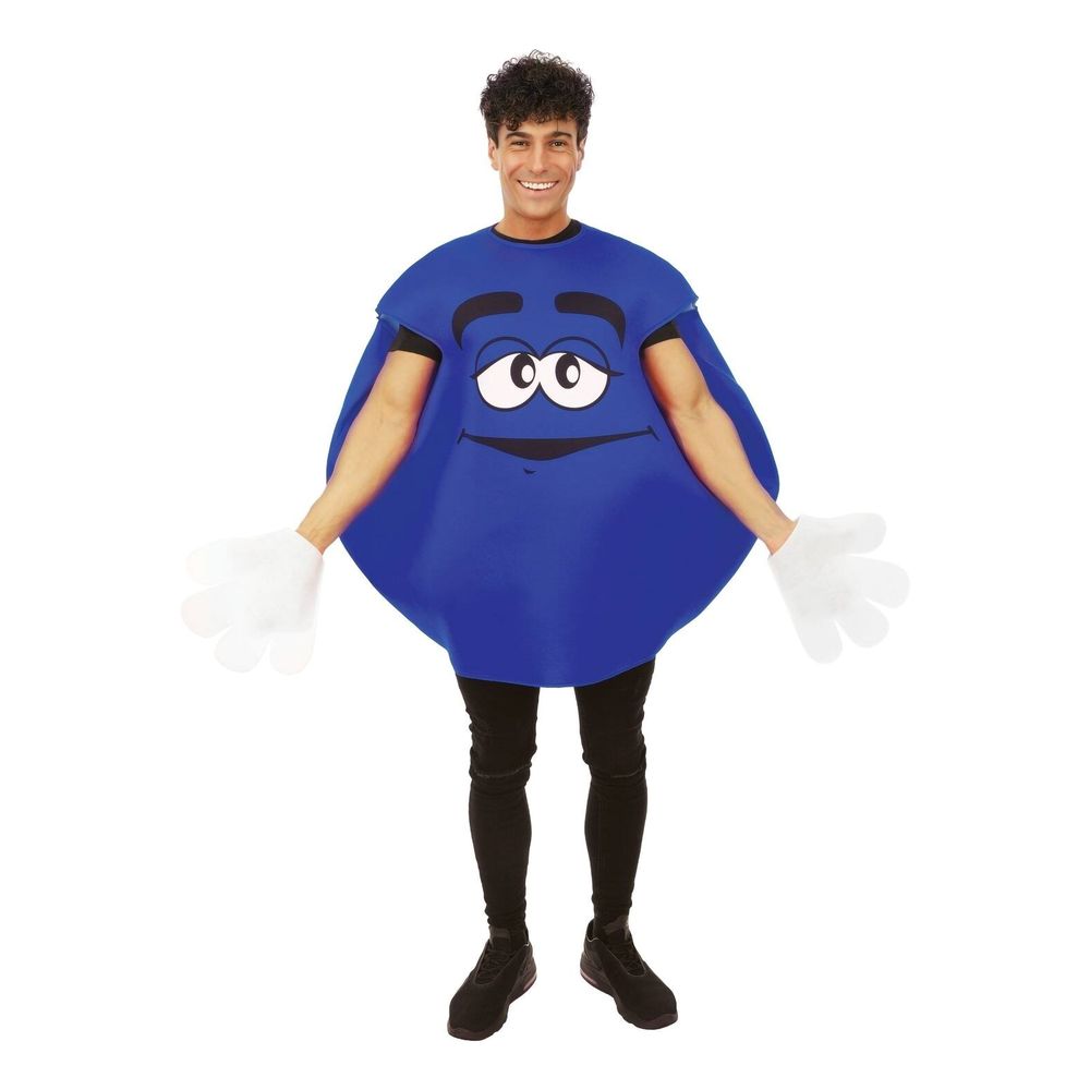 Chokoladelinse Blå Kostume
