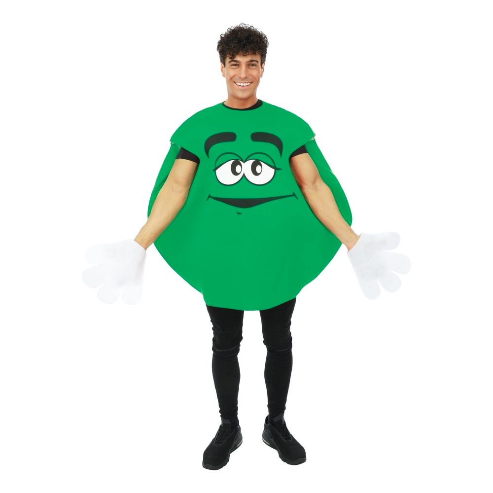 Chokoladelinse Grøn Kostume