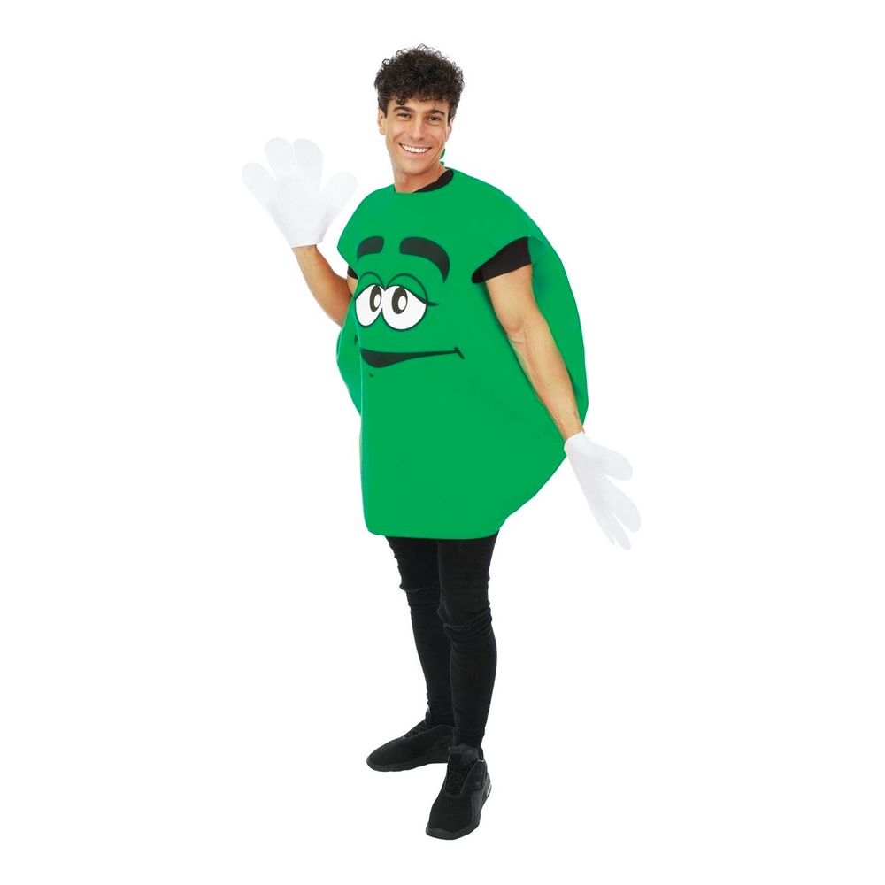 Chokoladelinse Grøn Kostume