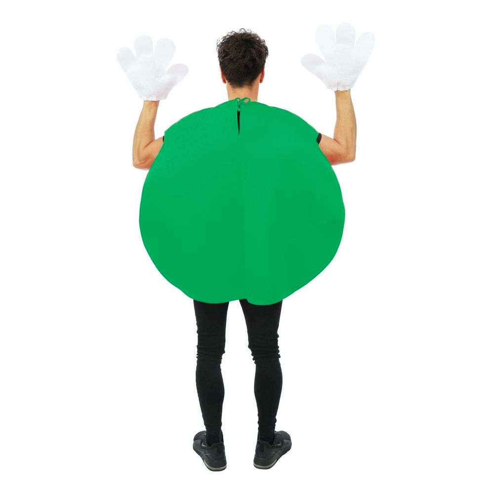 Chokoladelinse Grøn Kostume