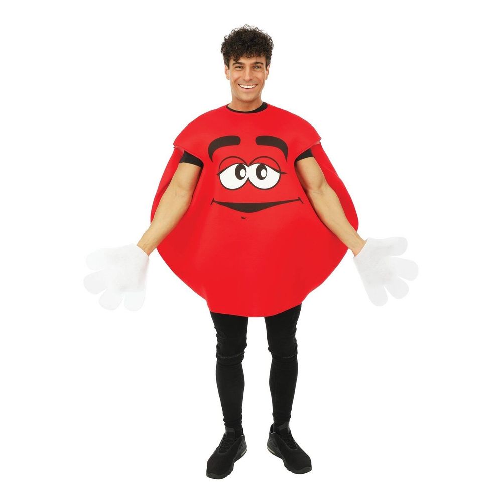Chokoladelinse Rød Kostume