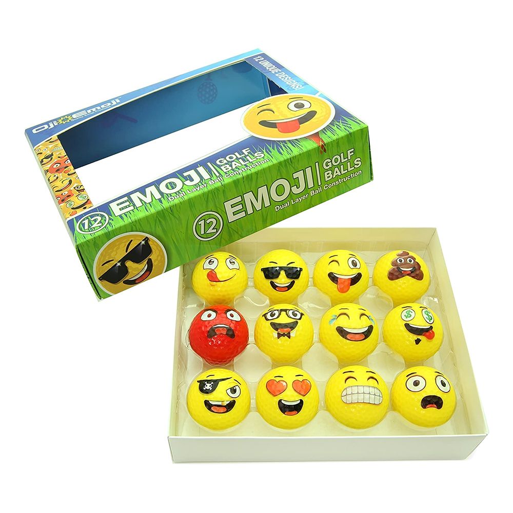 Emoji Golfbollar