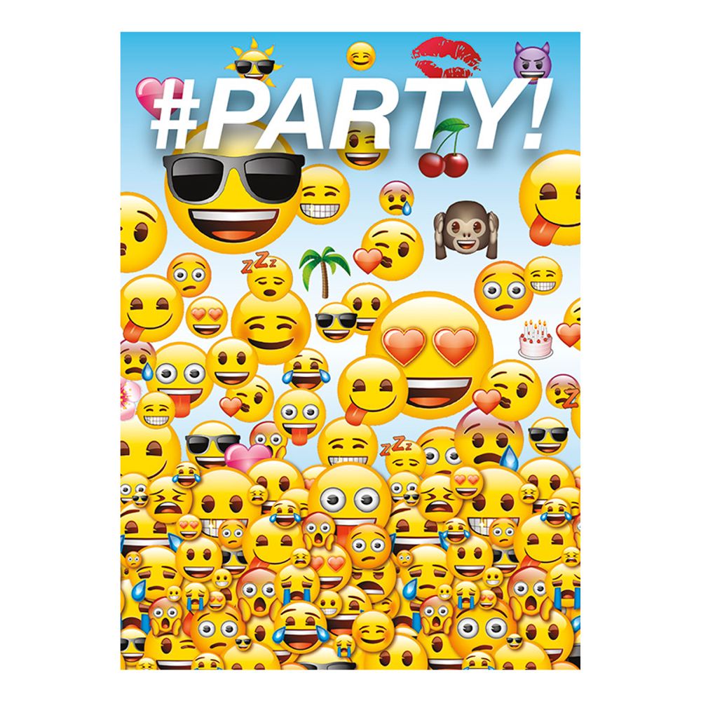 Emoji Inbjudningskort