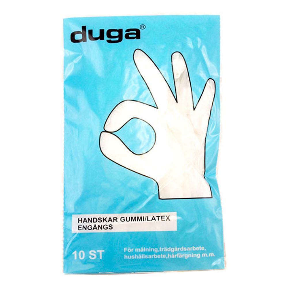Engångshandskar i Latex