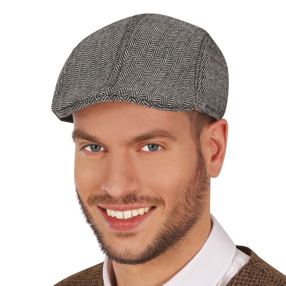 Engelsk GubbCap Grå