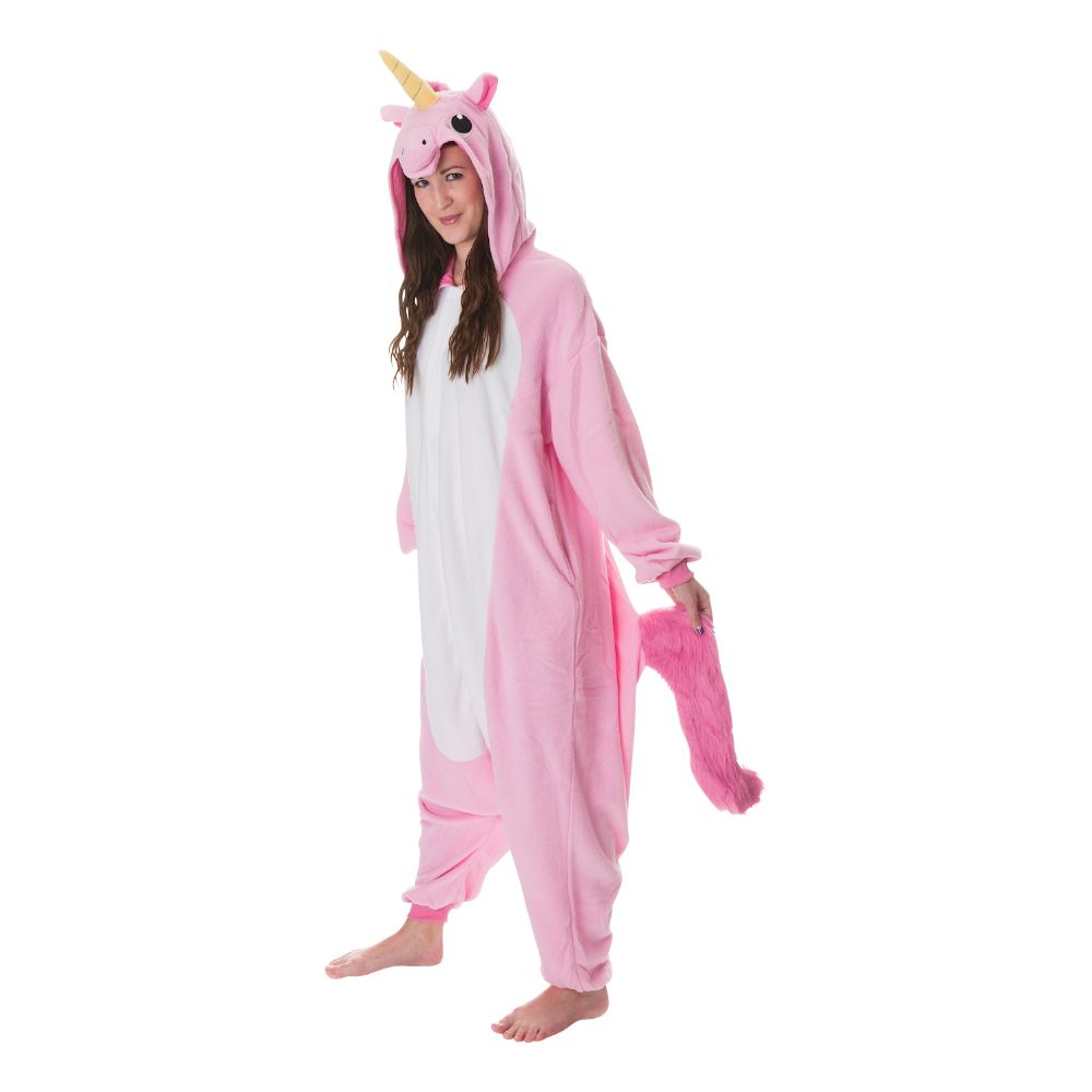 Rosa Enhjørning Kigurumi