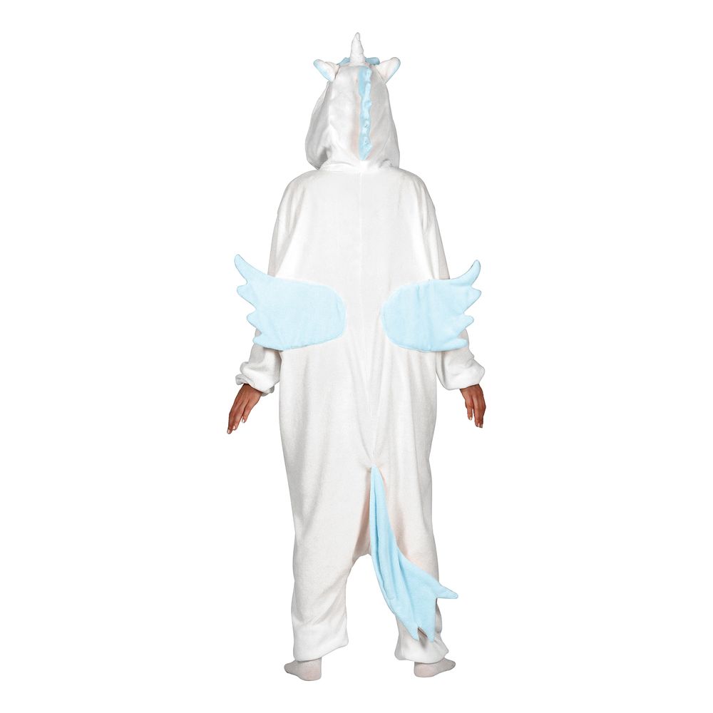 Yksisarvinen Kigurumi Sininen Naamiaisasu