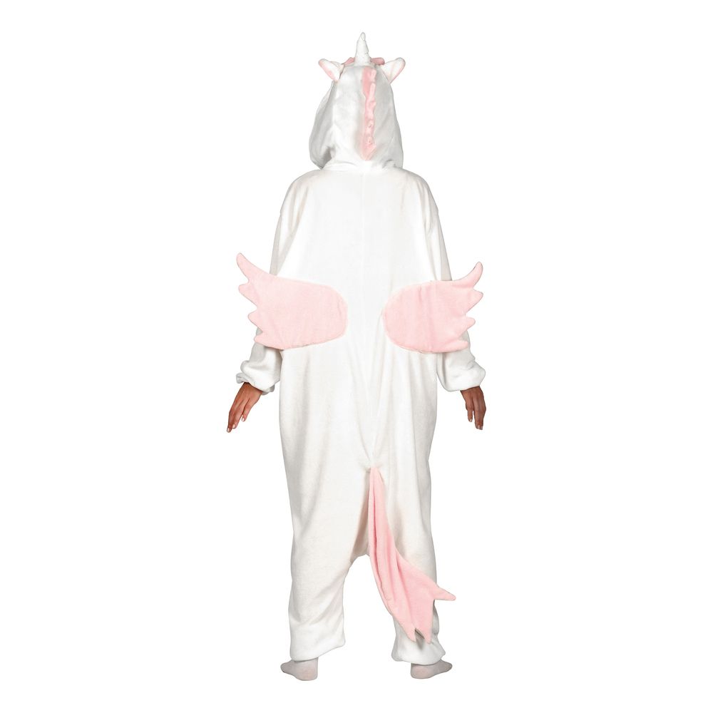 Enhjørning Kigurumi Rosa Kostyme