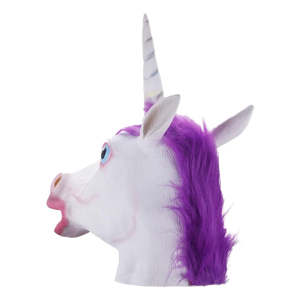 Enhjørning Latexmaske