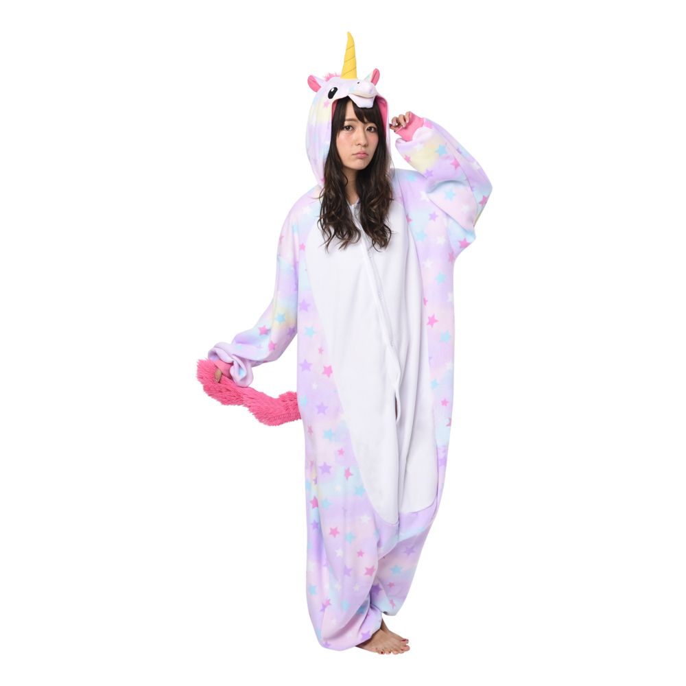 Enhjørning Pastell Kigurumi