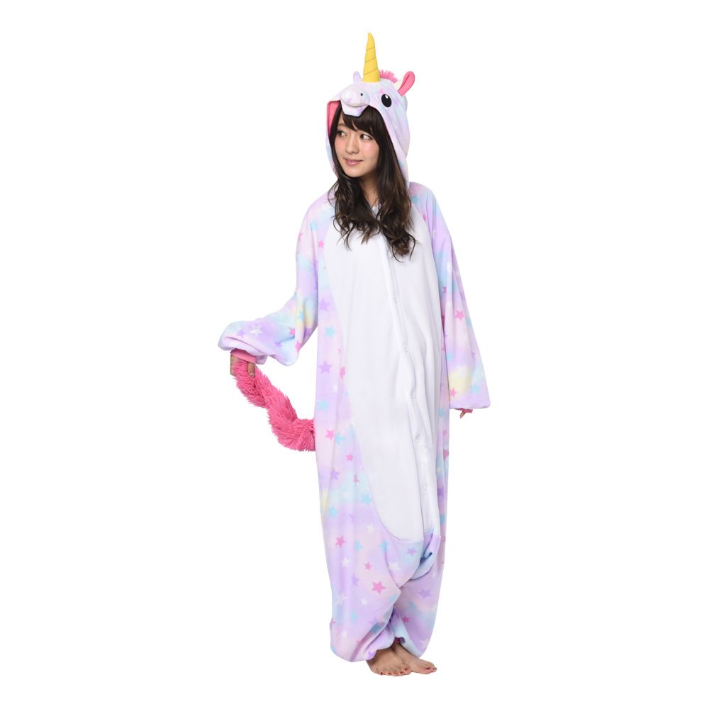 Enhjørning Pastell Kigurumi