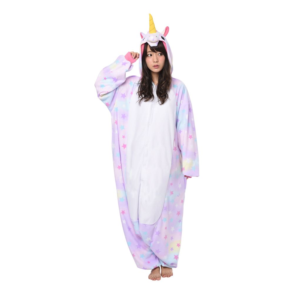 Enhjørning Pastell Kigurumi