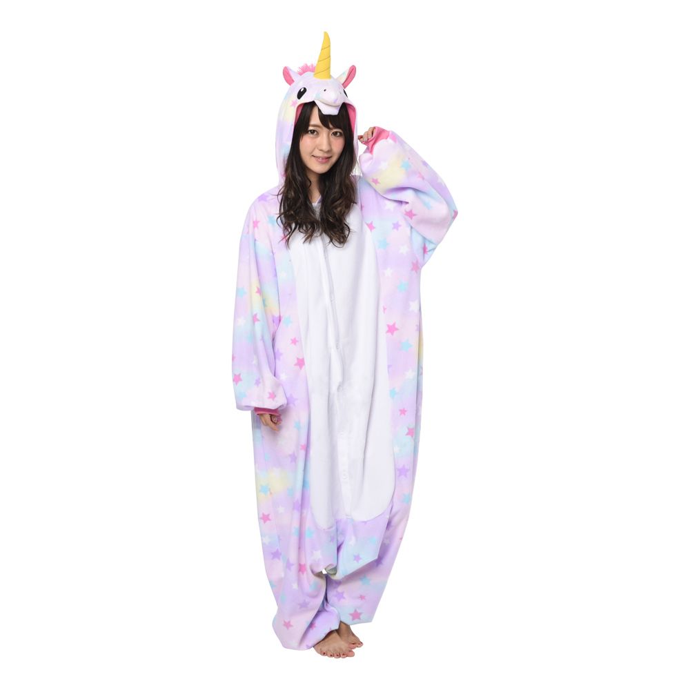 Enhjørning Pastell Kigurumi