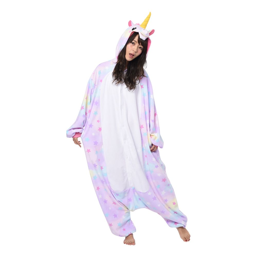 Enhjørning Pastell Kigurumi
