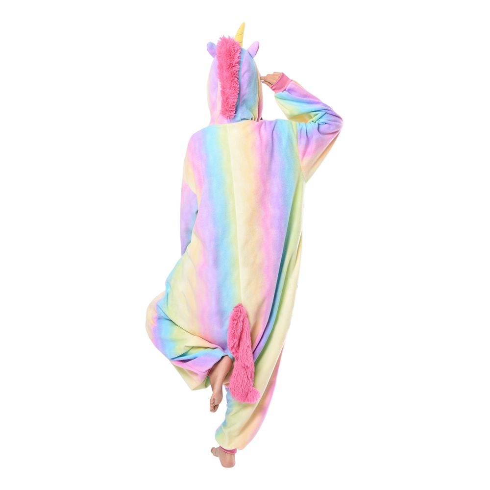 Enhörning Regnbåge Kigurumi