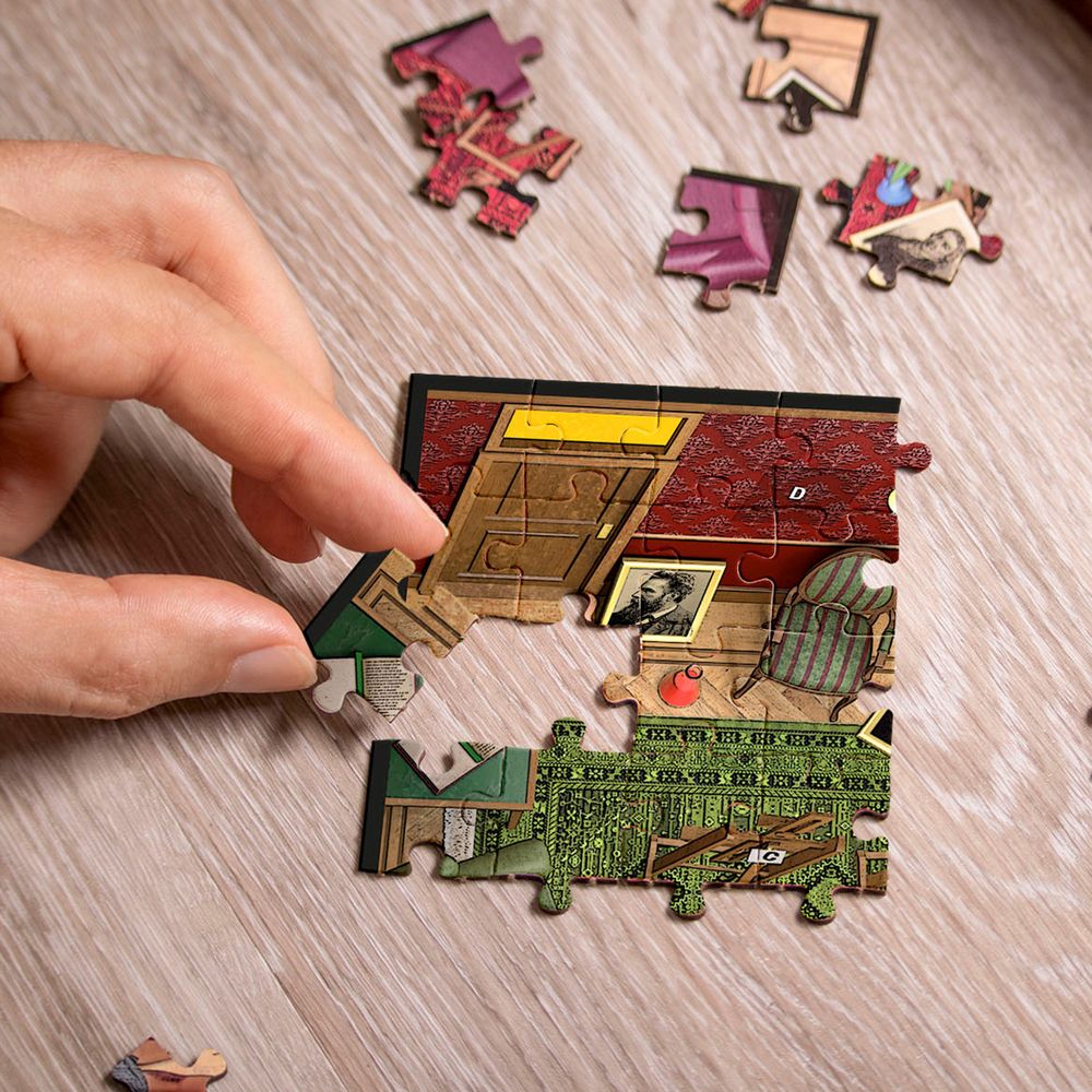 Escape Room Pusseläventyr Forskarens Hemlighet