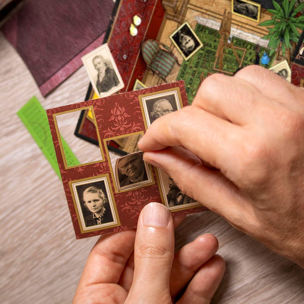 Escape Room Pusseläventyr Forskarens Hemlighet