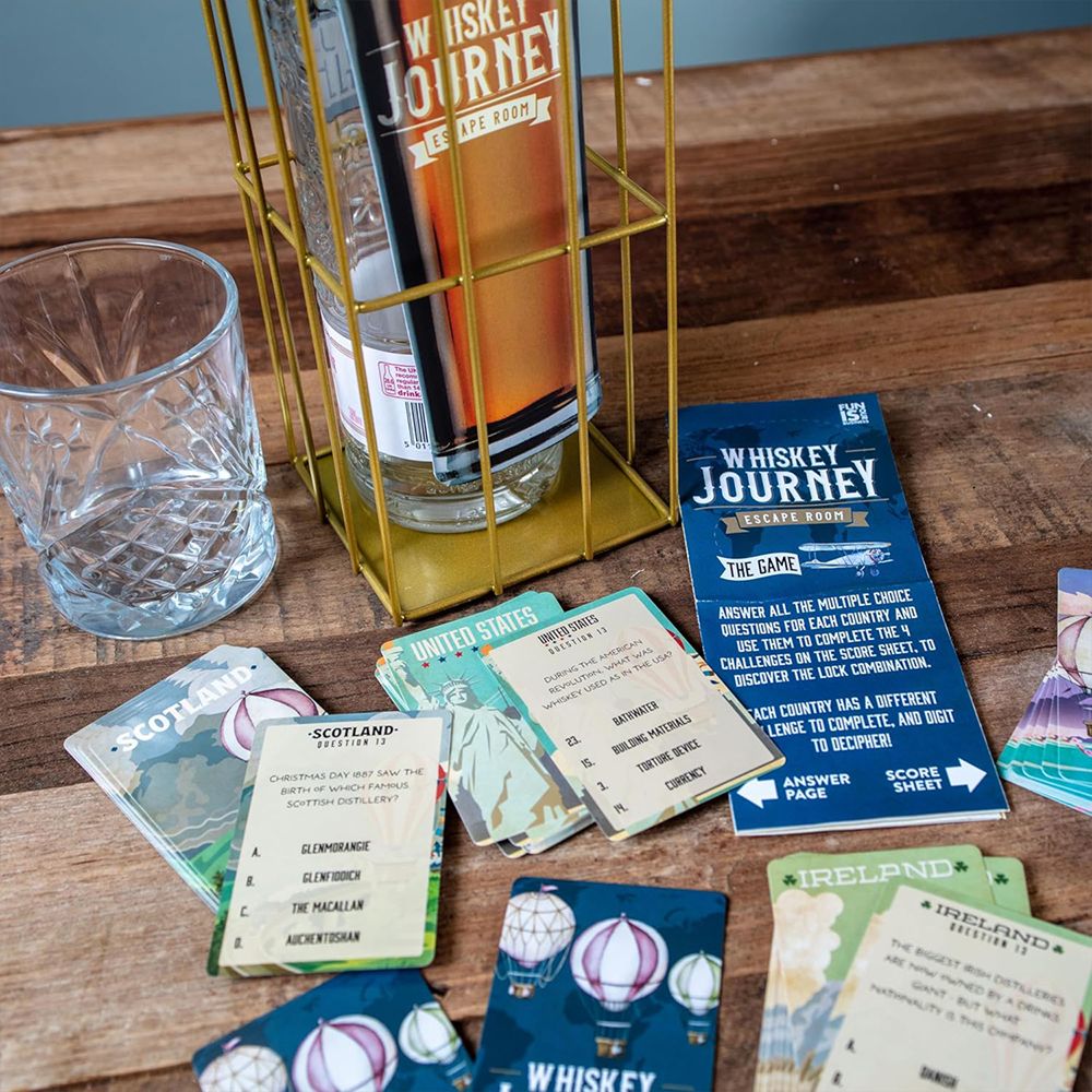Escape Room Spil for Whisky