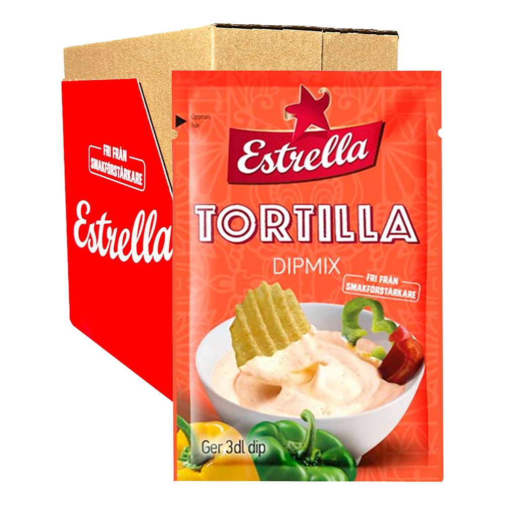 Estrella Dipmix Tortilla Storpakning