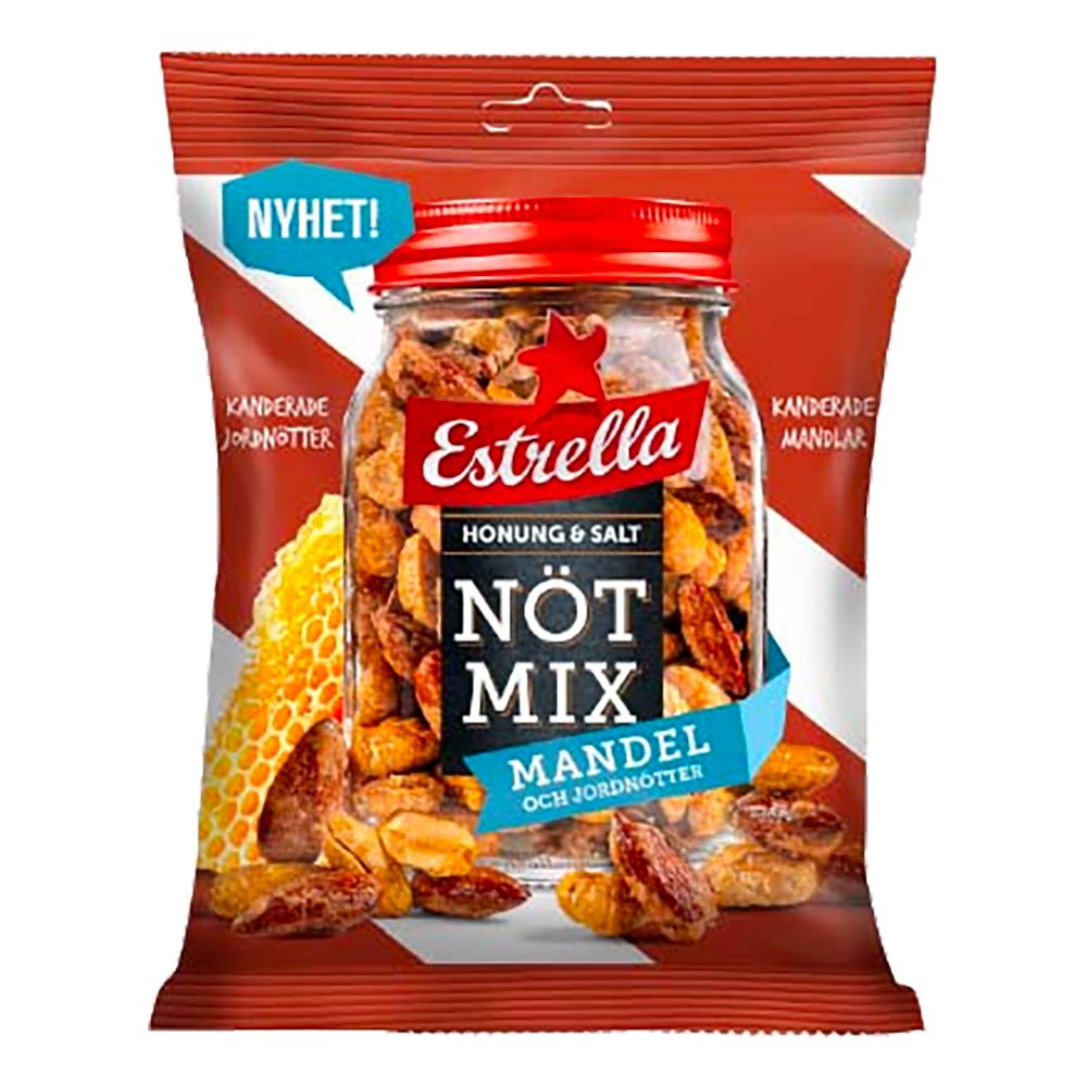 Estrella Nötmix Mandel Honning & Salt