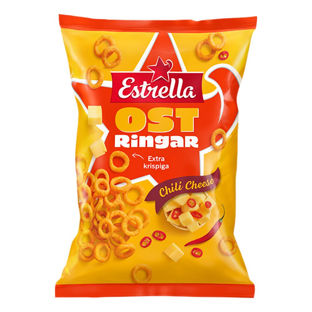 Estrella Ostringar Chili Cheese