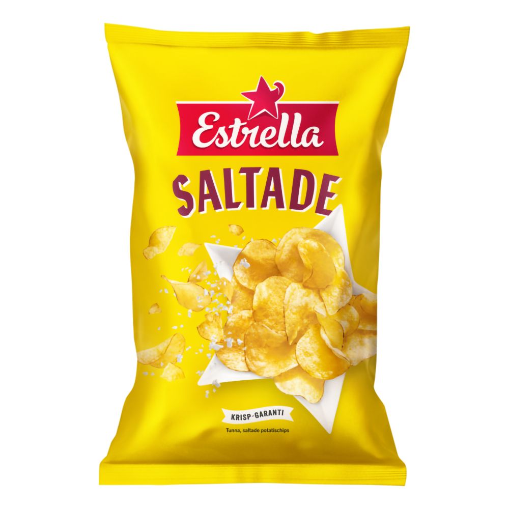 Estrella Letsaltede Chips Storpak