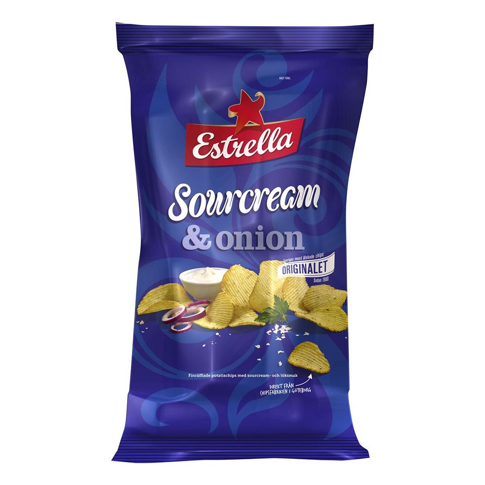 Estrella Sourcream & Onion Storpak