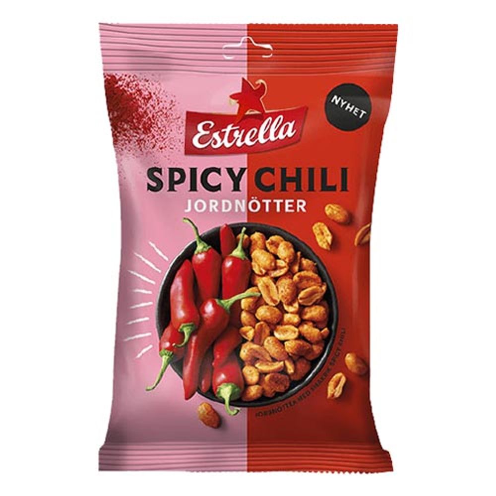 Estrella Spicy Chili Jordnødder
