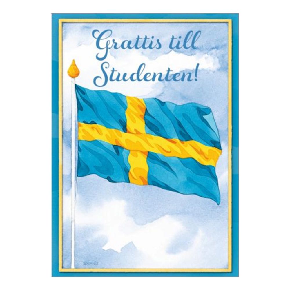 Eksamenskort Gratulerer til Studenten!