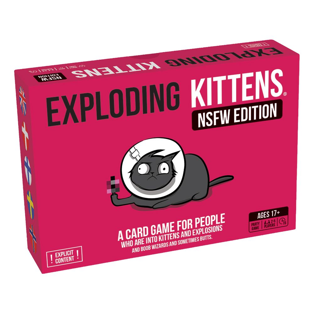 Exploding Kittens NSFW Edition Festspel