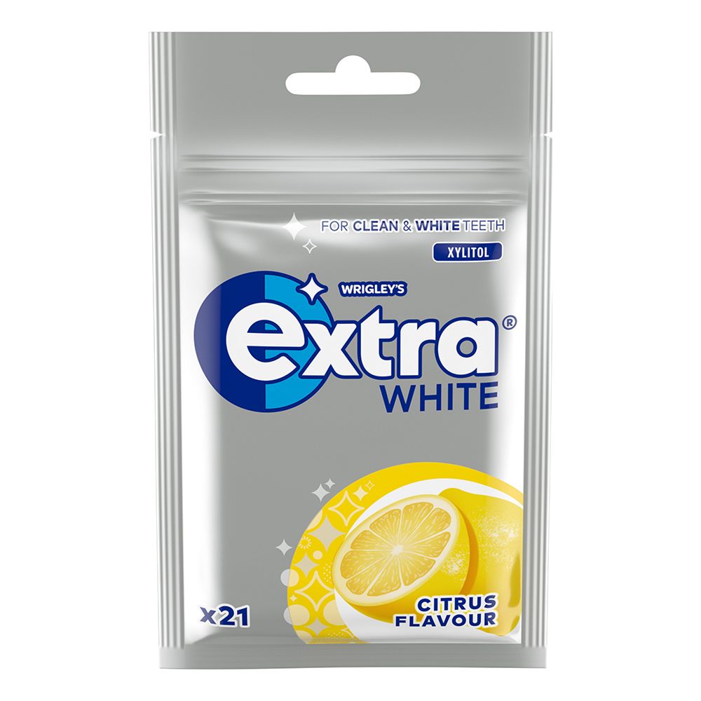 Extra White Citrus Tyggis