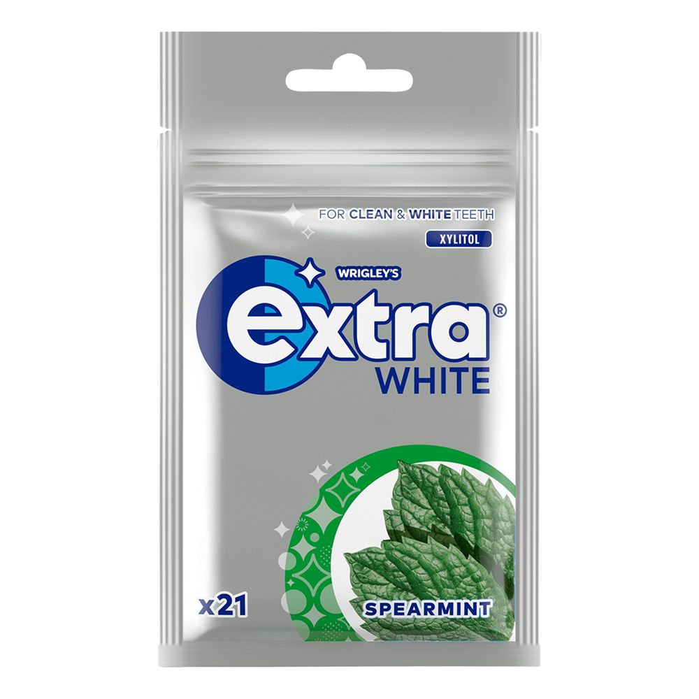 Extra White Spearmint Tyggegummi