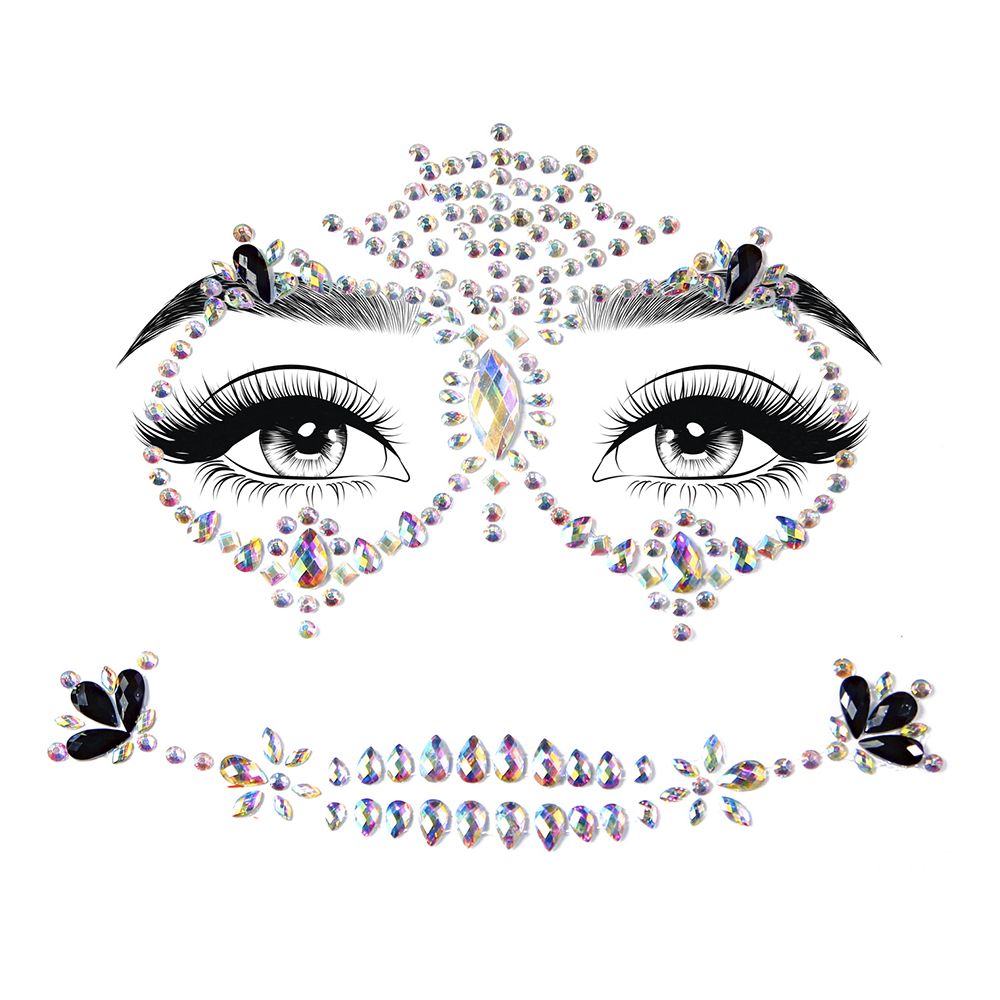 Face Jewels Calavera Deluxe