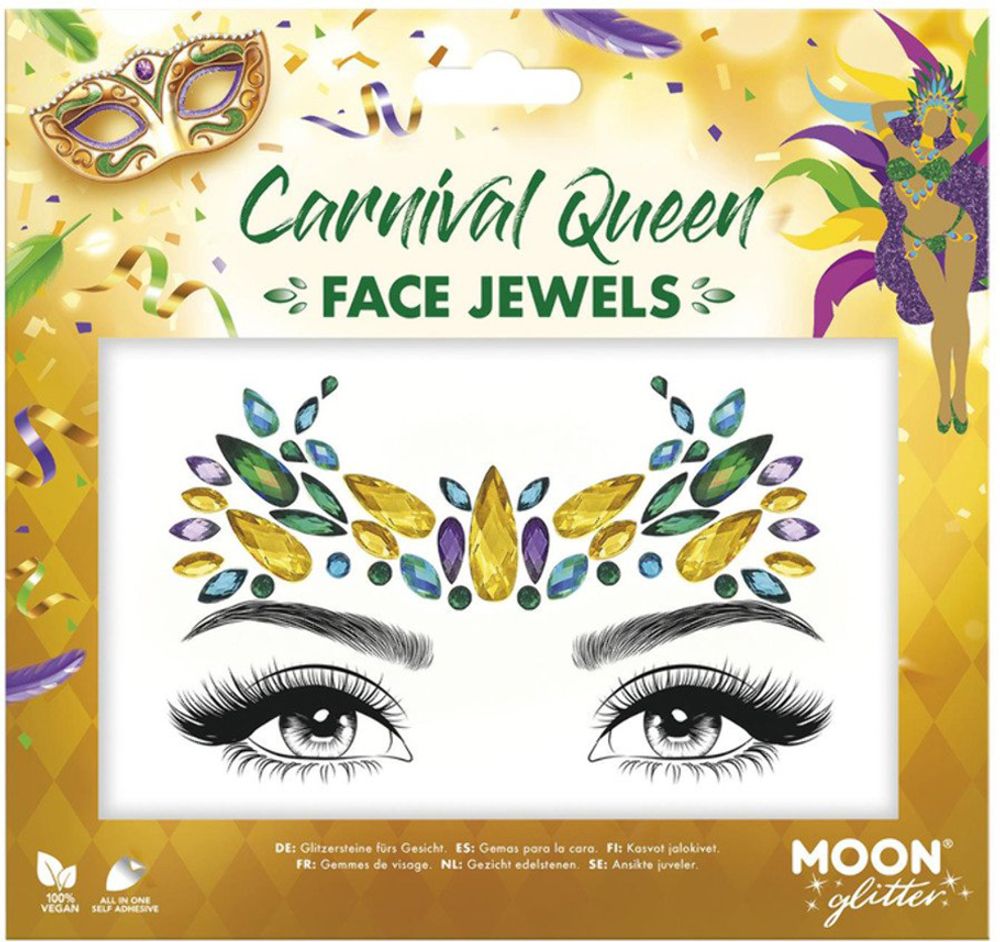 Face Jewels Carnival Queen