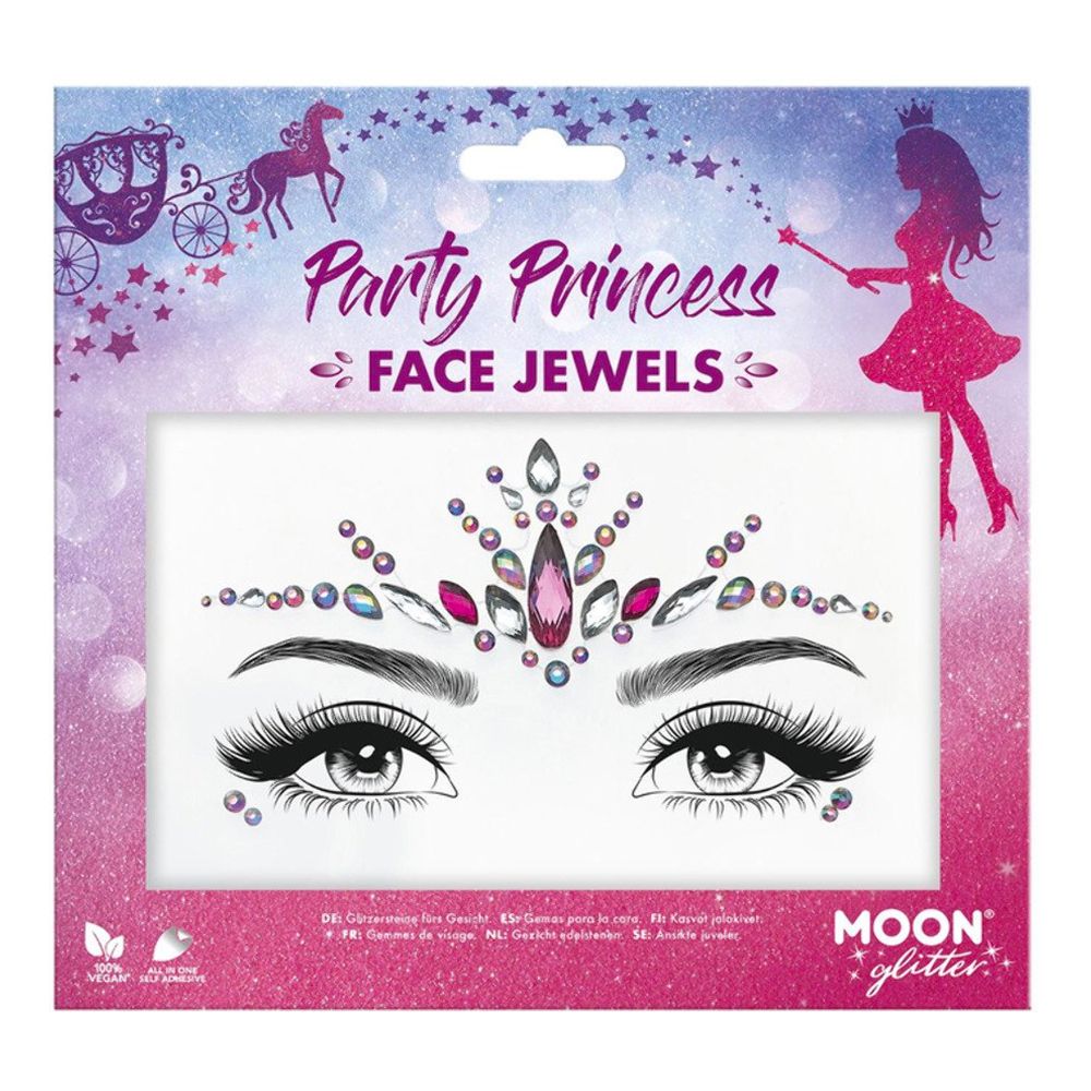 Moon Creations Face Jewels Party Princess