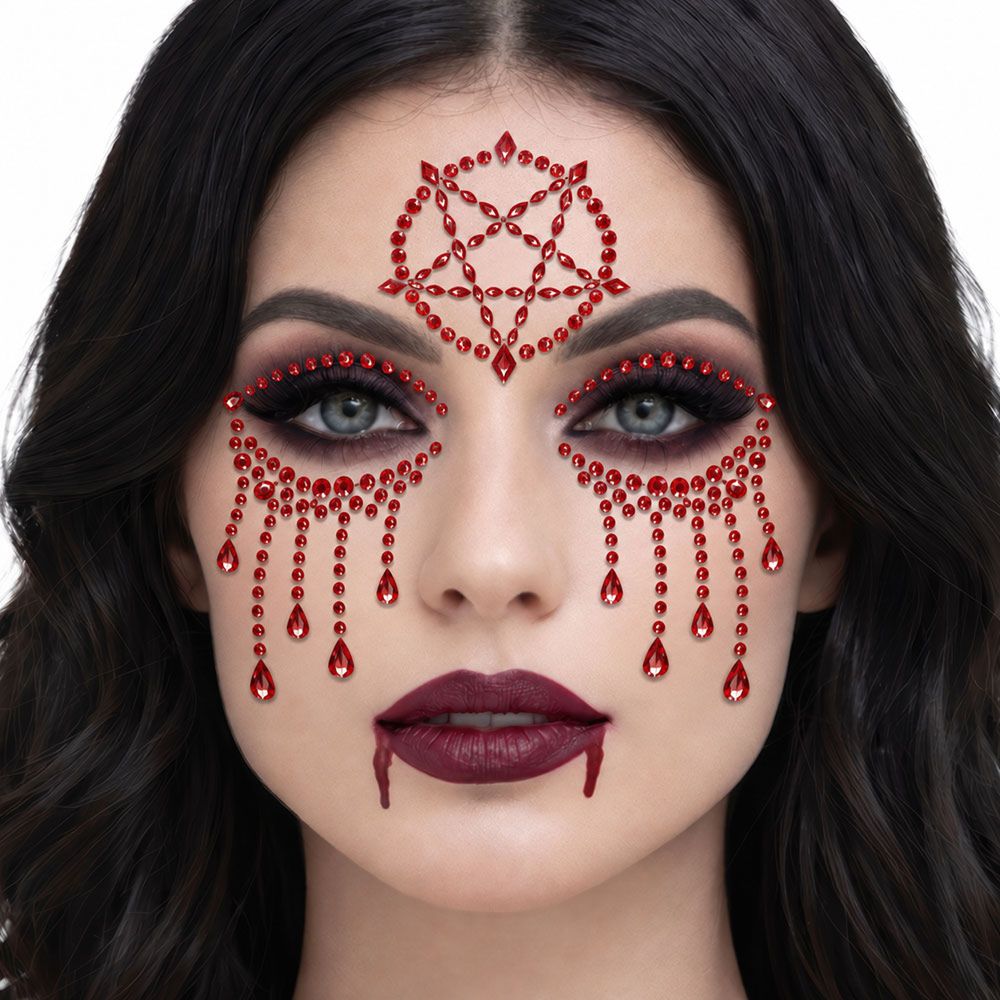 Face Jewels Satanisk