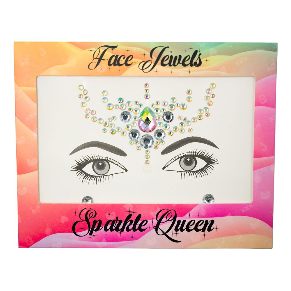 Face Jewels Sparkle Queen Lisa
