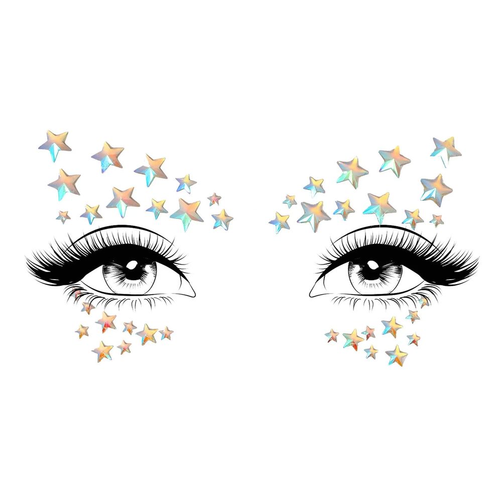 Face Jewels Stjerner
